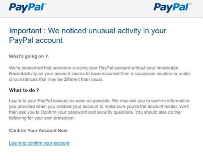 Watch Out for Fraudulent Emails from PayPal