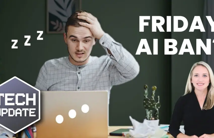 Should you ban AI on Fridays?