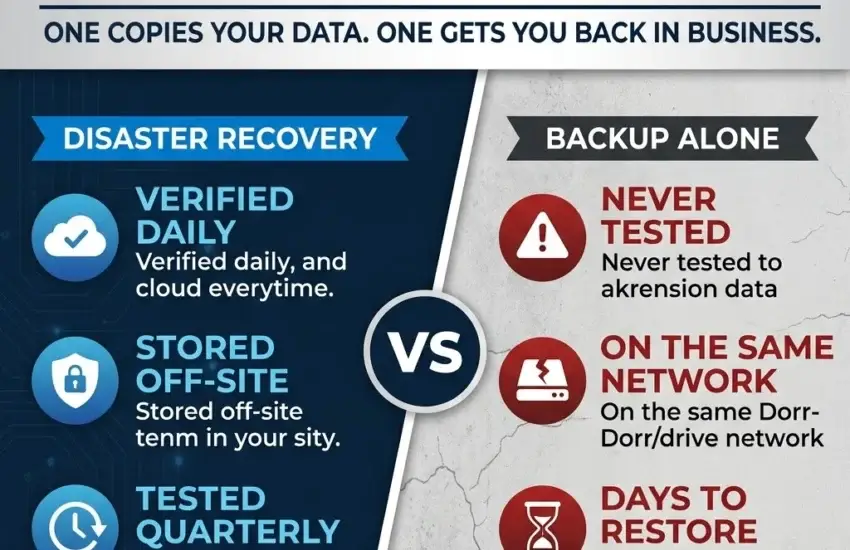 backup disaster