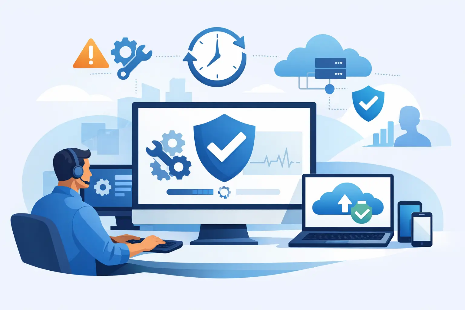 Desktop Management Services That Prevent Downtime