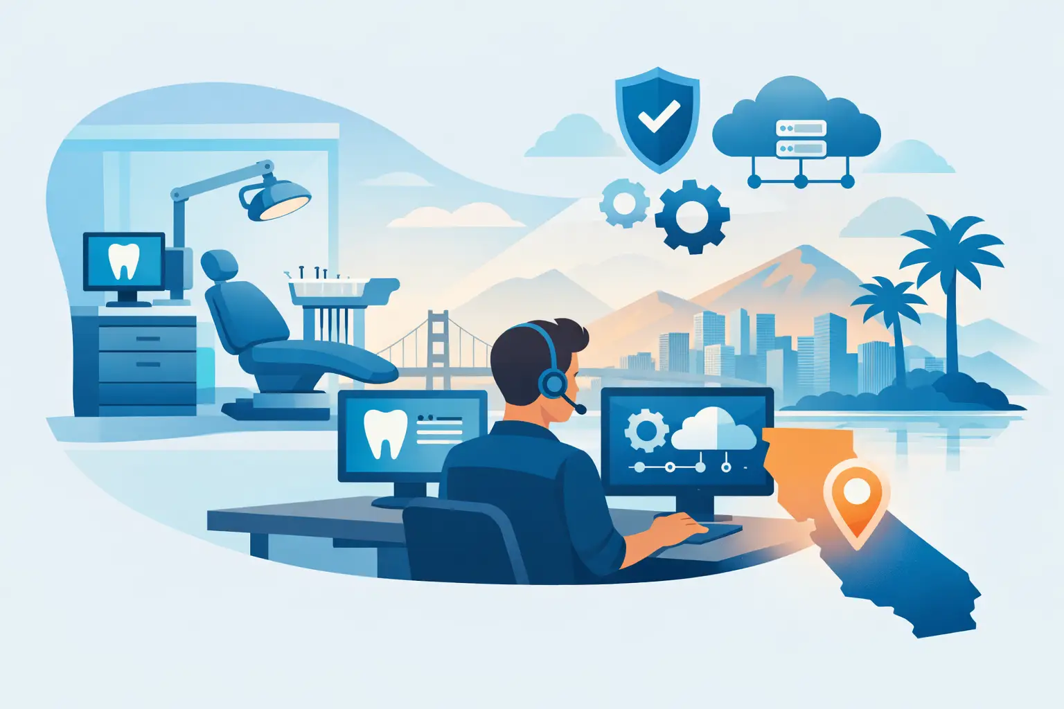 Dental Office IT Support California That Delivers