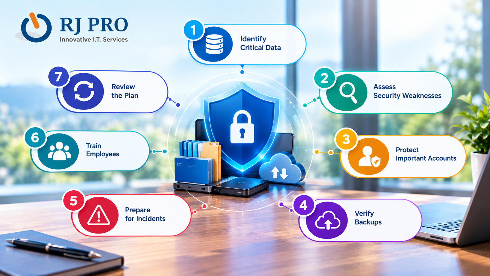 7-Step Data Protection Plan - RJ PRO Tech Group 7-Step Data Protection Plan