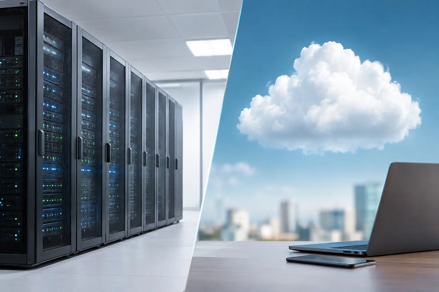 On Premise Versus Cloud Servers for Business